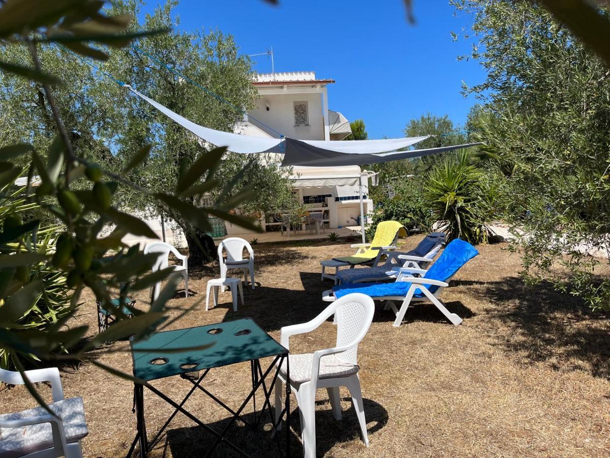 B&B Villa Mediterranee Con Parking Space トラーニ エクステリア 写真