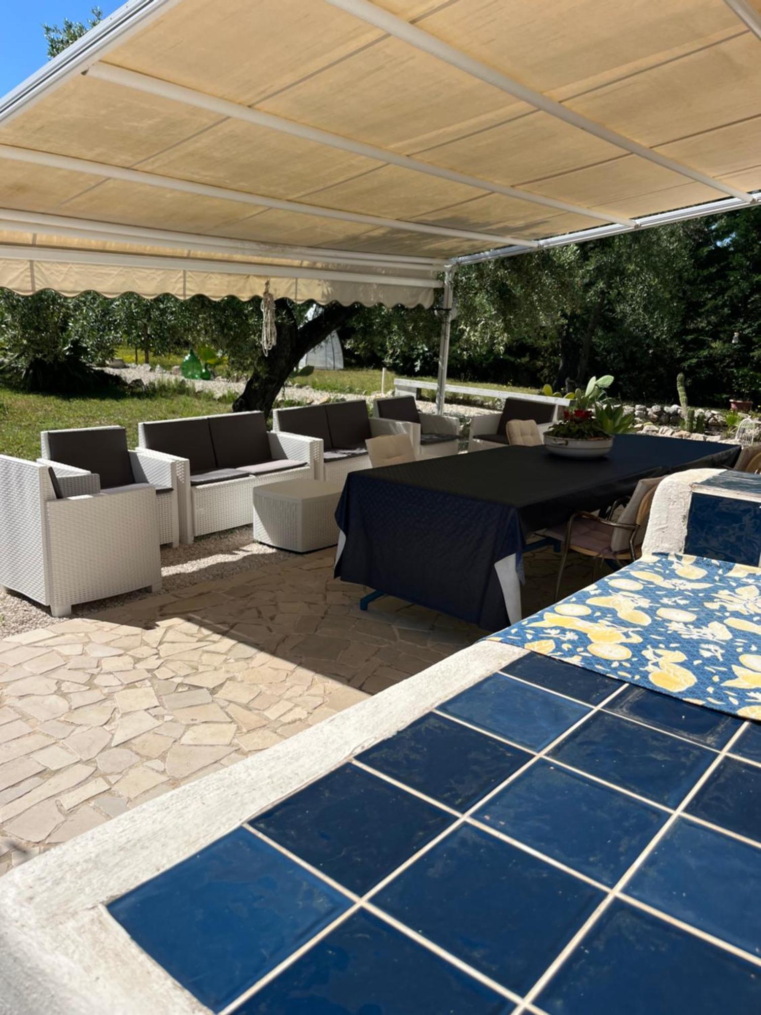 B&B Villa Mediterranee Con Parking Space トラーニ エクステリア 写真